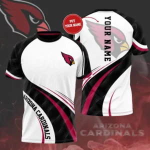 Arizona Cardinals 3D T shirt 01