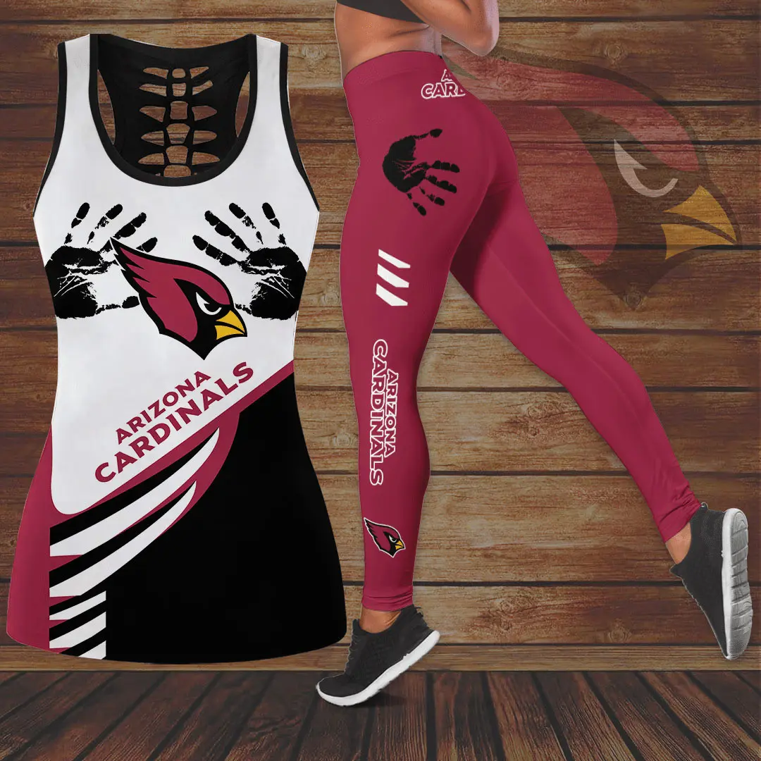 Arizona Cardinals Hollow Tank Top Leggings