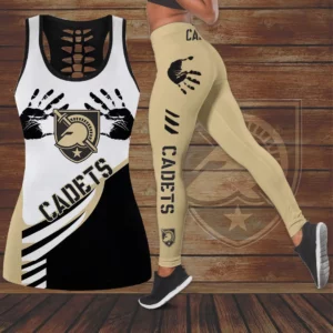 Army Black Knights Hollow Tank Top Leggings 02