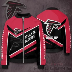 Atlanta Falcons 3D Bomber Jacket 01