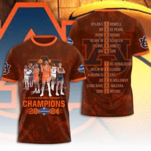Auburn Tigers Mens Basketball T shirt XXLTEE0424N
