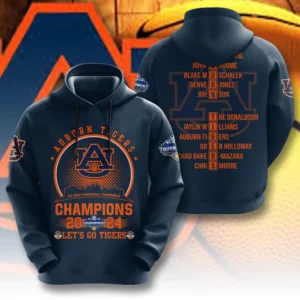 Auburn Tigers Navy Hoodie XXLTEE0424ZJ