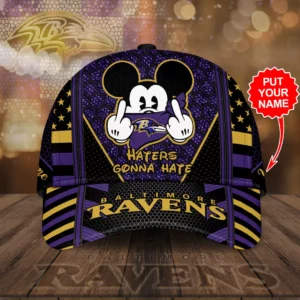 Baltimore Ravens Cap Custom Hat 03