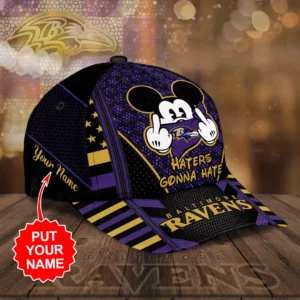 Baltimore Ravens Cap Custom Hat 04
