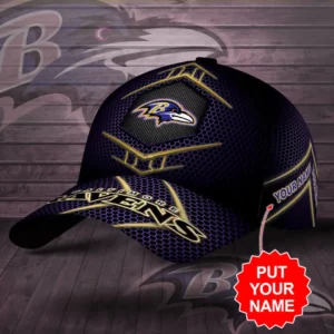 Baltimore Ravens Cap Custom Hat 06