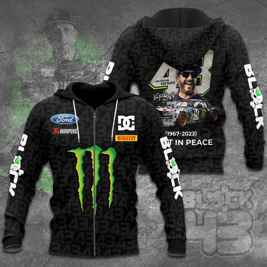 Best Selling Ken Block Zip up Hoodies 02