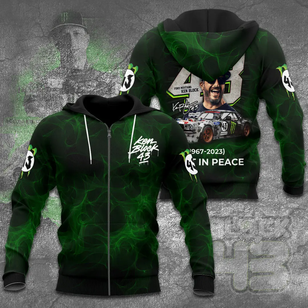 Best Selling Ken Block Zip up Hoodies 03