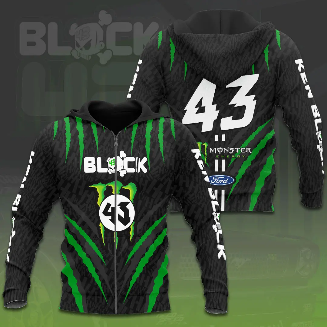 Best Selling Ken Block Zip up Hoodies 05