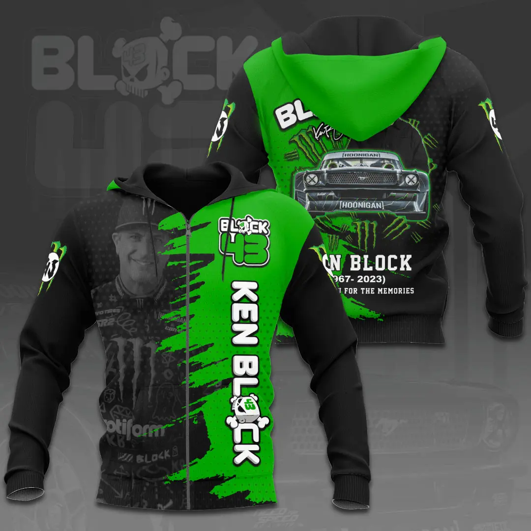 Best Selling Ken Block Zip up Hoodies 06