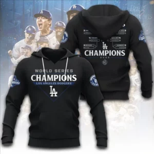 Best sellers Los Angeles Dodgers World Series Hoodie 03