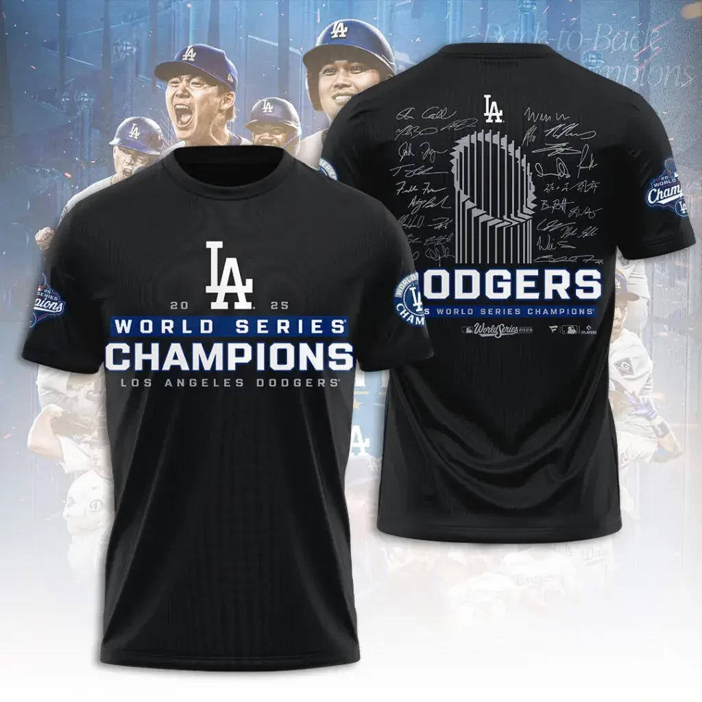 Best sellers Los Angeles Dodgers World Series T shirt 03