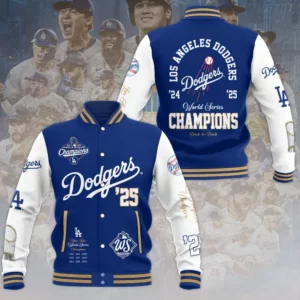 Best sellers Los Angeles Dodgers varsity jacket 05