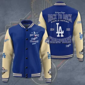 Best sellers Los Angeles Dodgers varsity jacket 07