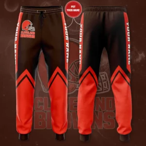 Best selling Cleveland Browns 3D Sweatpant 02