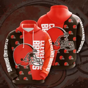 Best selling Cleveland Browns 3D hoodie 010