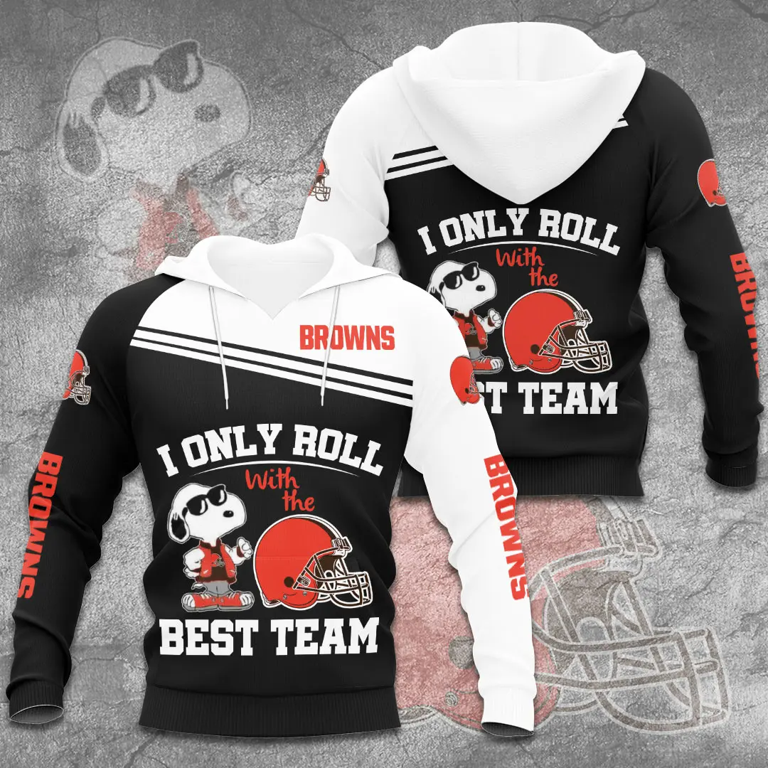 Best selling Cleveland Browns 3D hoodie 04