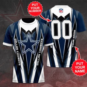 Best selling Dallas Cowboys 3D T shirt 03