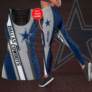 Best selling Dallas Cowboys Hollow Tank Top Leggings 06
