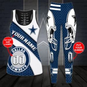 Best selling Dallas Cowboys Hollow Tank Top Leggings 08