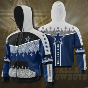 Best selling Dallas Cowboys Zip up Hoodie 01