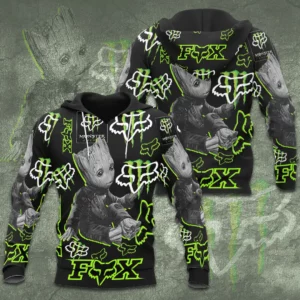 Best selling Fox Racing 3D hoodie 013