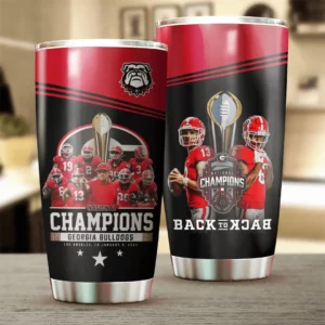 Best selling Georgia Bulldogs Tumbler Cup 03