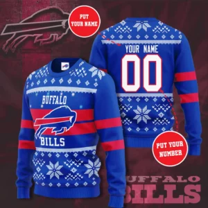 Buffalo Bills 3D Christmas Sweatshirt