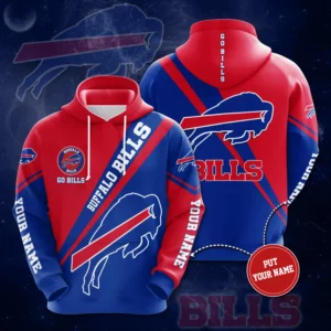 Buffalo Bills Go Bills 3D Hoodie