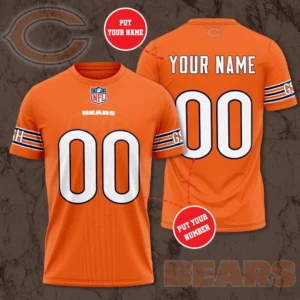 Chicago Bears 3D T shirt 01