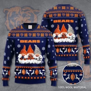 Chicago Bears 3D sweater 02