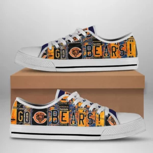 Chicago Bears Canvas Low top XXLTEE28823S4