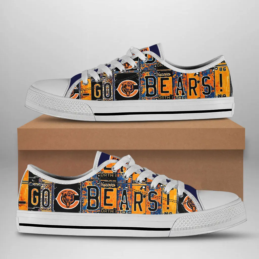 Chicago Bears Canvas Low top XXLTEE28823S4