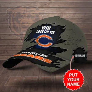 Chicago Bears Cap Custom Hat 04