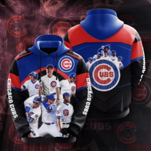 Chicago Cubs 3D Hoodie 05