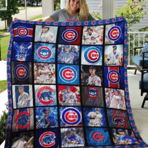 Chicago Cubs quilt blanket