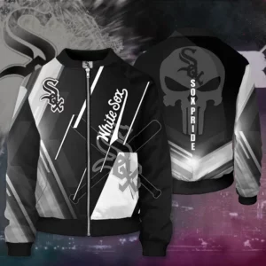Chicago White Sox 3D Bomber Jacket 02