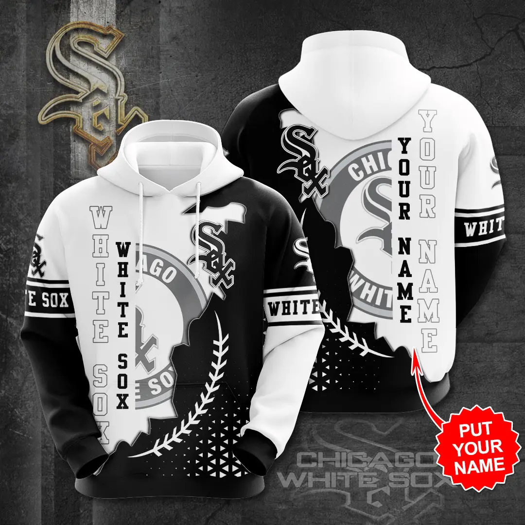 Chicago White Sox 3D Hoodie 014