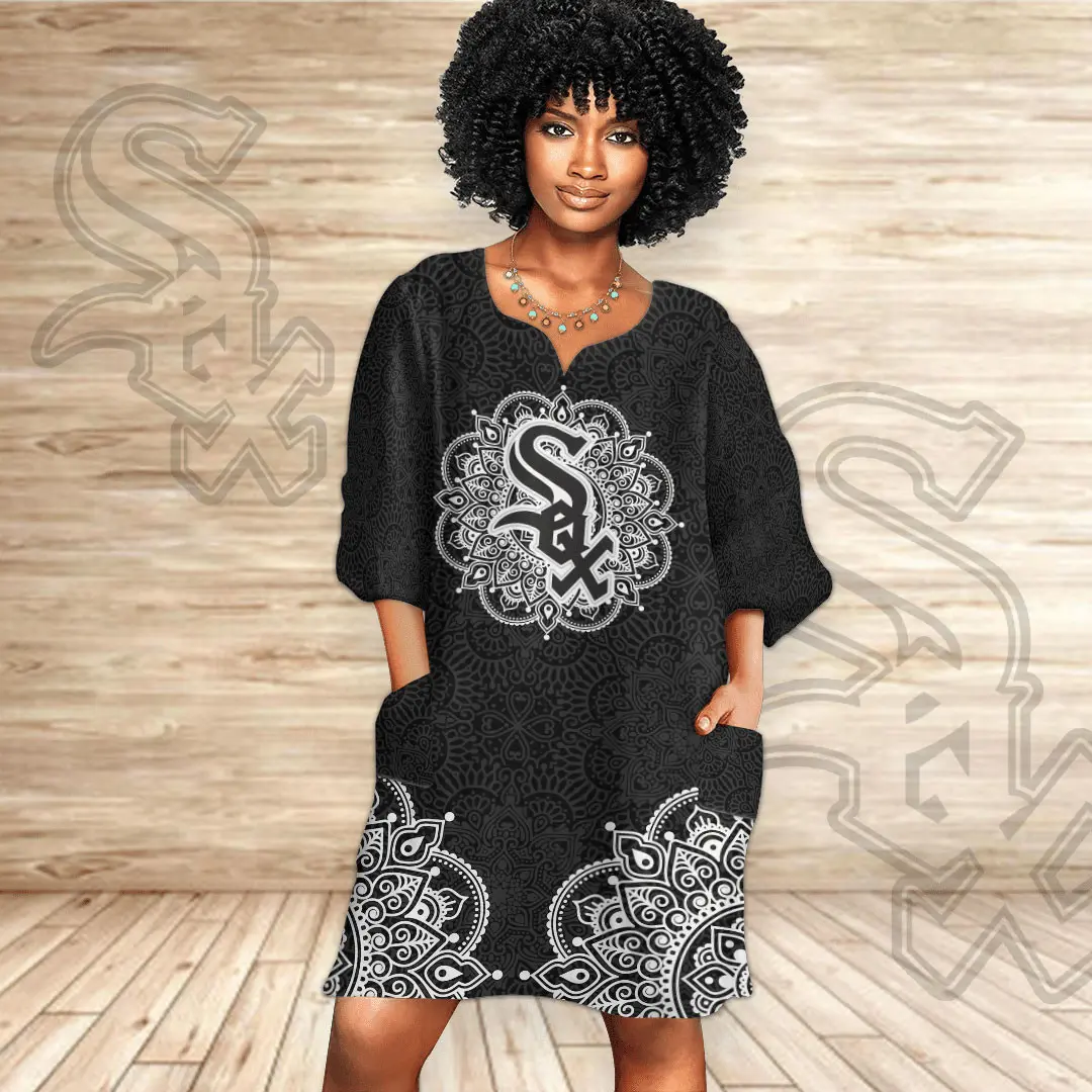 Chicago White Sox Dashiki Dress