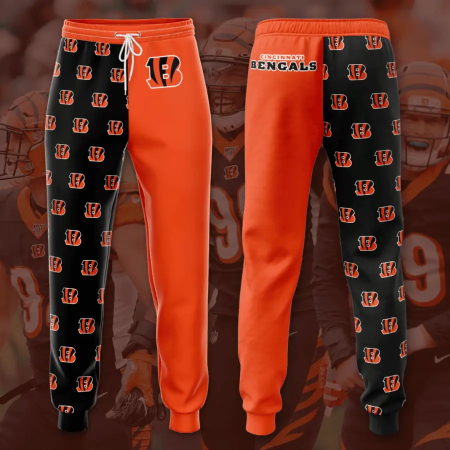 Cincinnati Bengals 3D Sweatpant 04