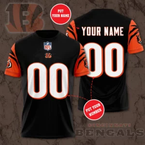 Cincinnati Bengals 3D T shirt 02