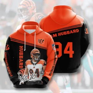 Cincinnati Bengals 3D hoodie 011