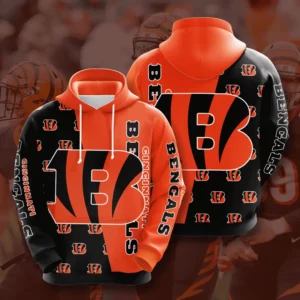 Cincinnati Bengals 3D hoodie 012