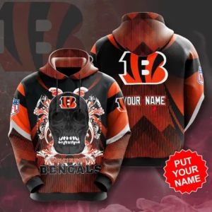 Cincinnati Bengals 3D hoodie 03