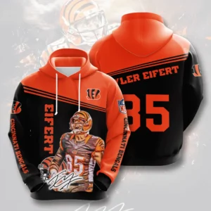 Cincinnati Bengals 3D hoodie 09