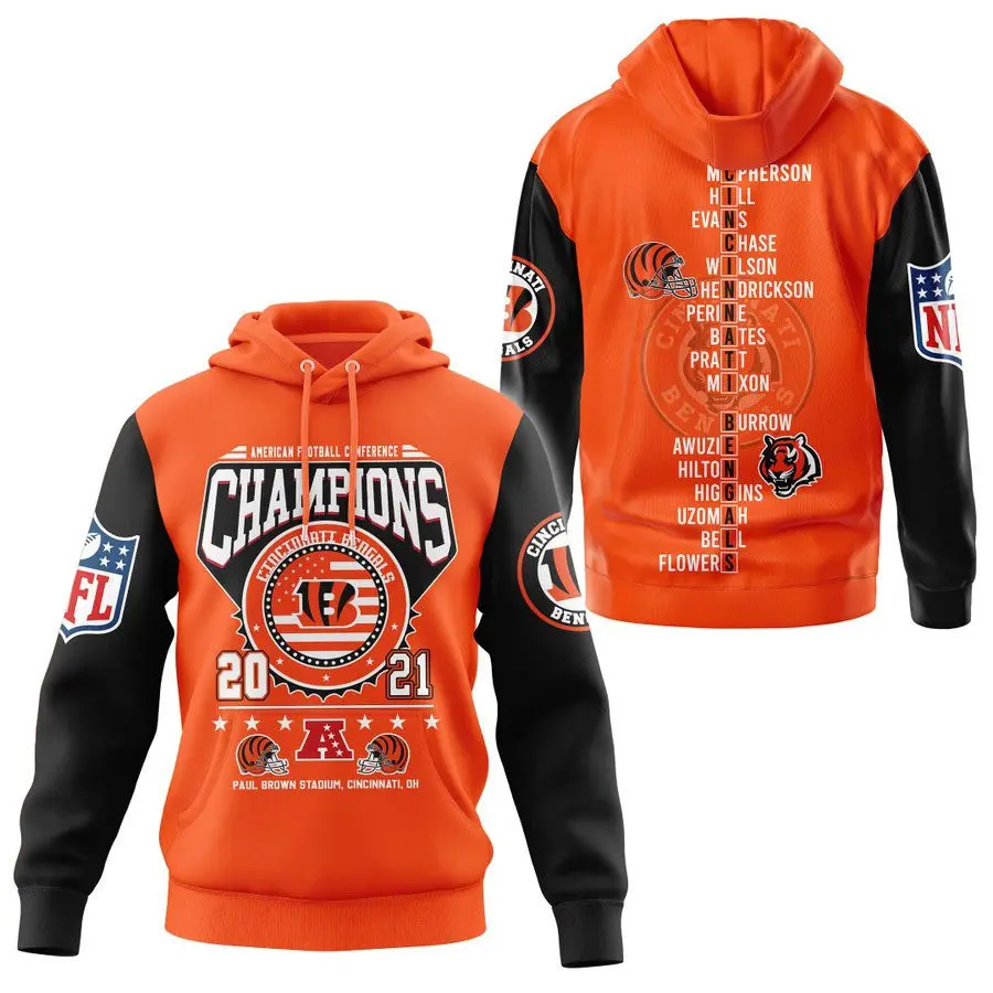 Cincinnati Bengals Champions Hoodie