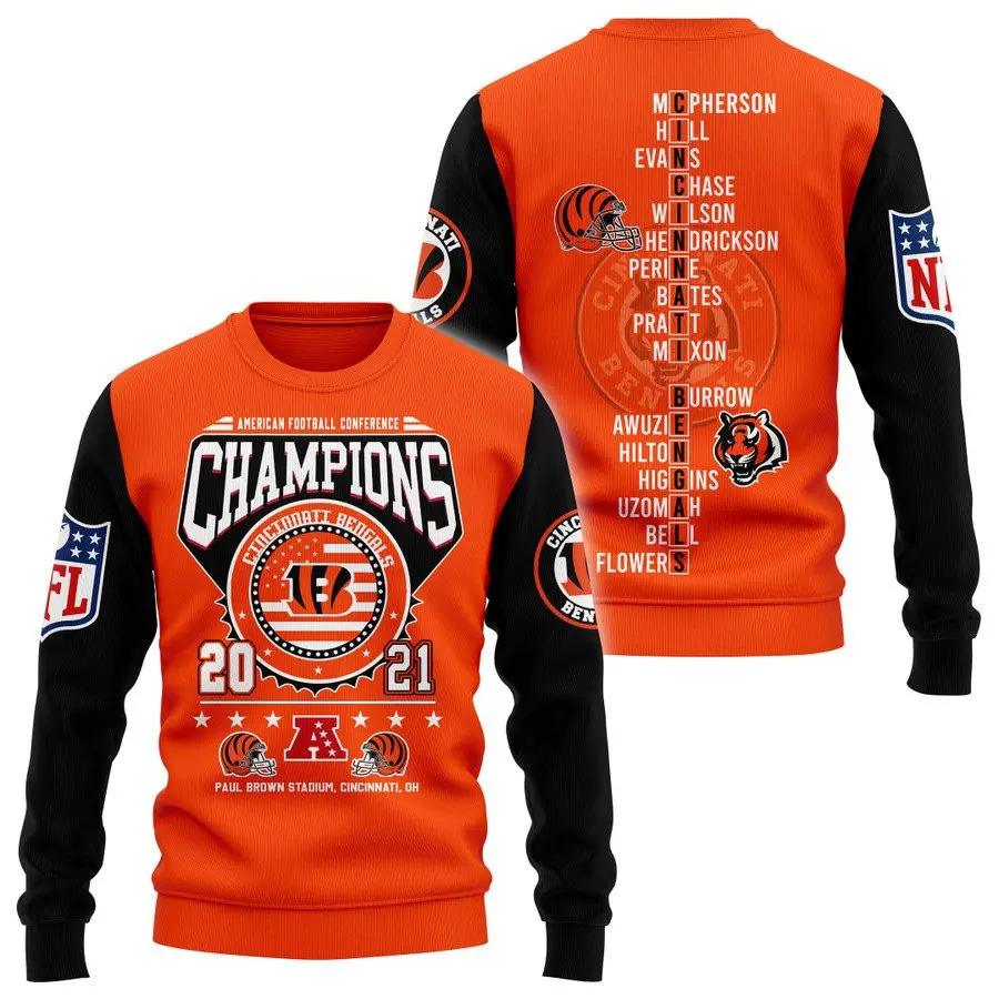 Cincinnati Bengals Champions Sweatshirt