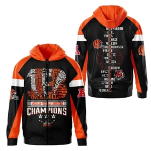 Cincinnati Bengals S3 Zip up Hoodie