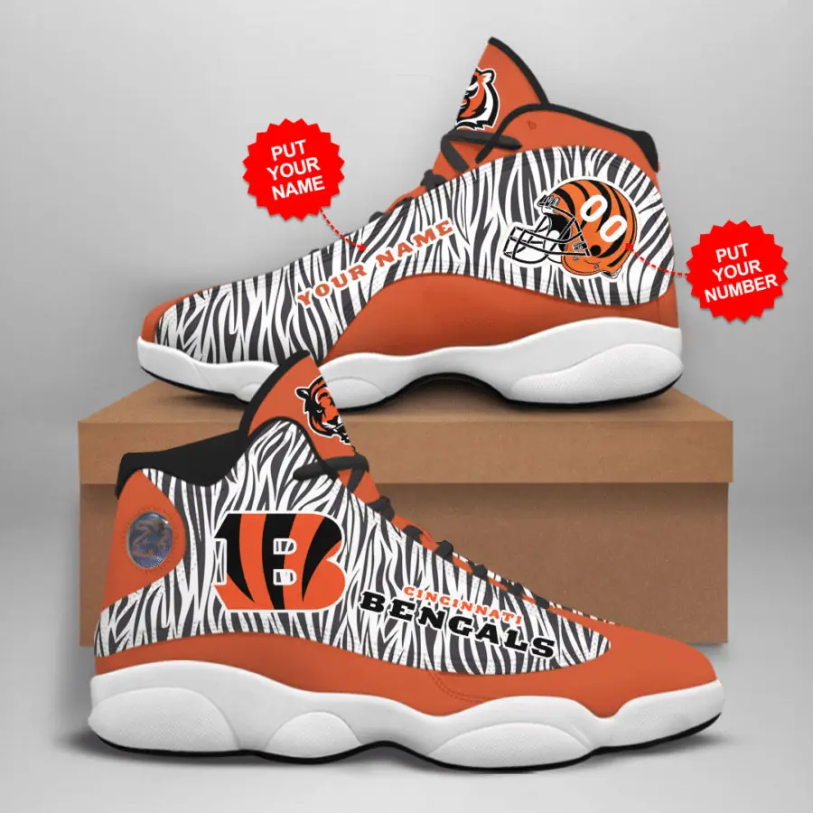 Cincinnati Bengals Shoes Design 06