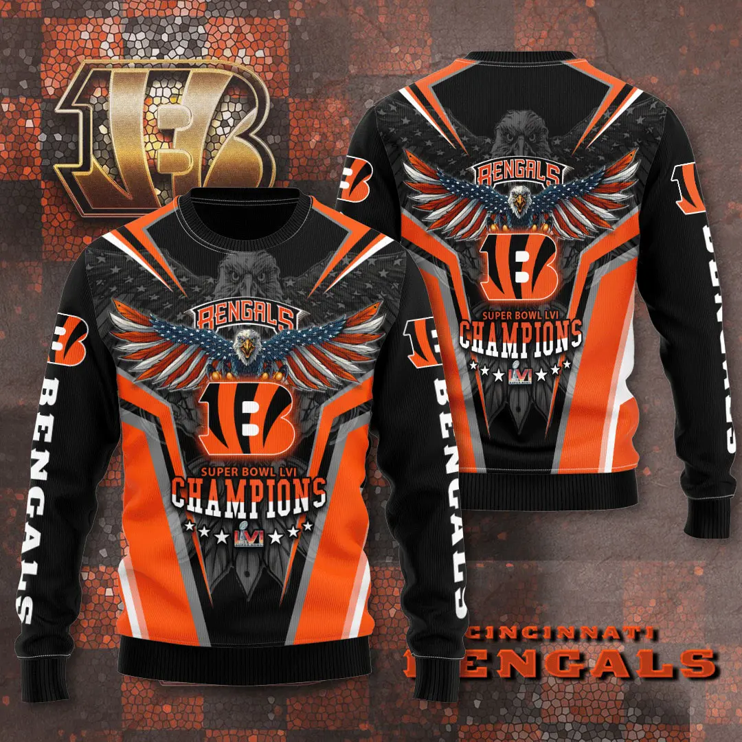 Cincinnati Bengals Super Bowl sweatshirt