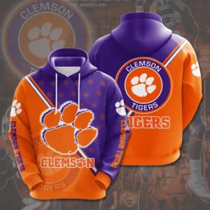 Clemson Tigers 3D Hoodie 03